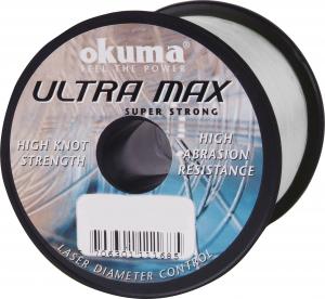 Okuma Ultramax 4oz 751m 20lbs 9kg 0.40mm Clear (19583) 1