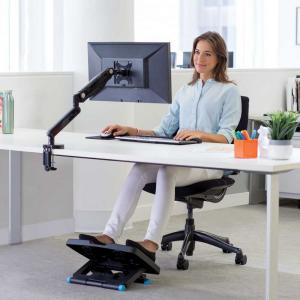 Fellowes Uchwyt biurkowy na monitor do 32" Platinum (8043301) 13