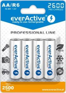 EverActive Akumulator Professional Line AA / R6 2600mAh 4 szt. 1