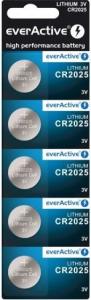 EverActive Bateria CR2025 150mAh 5 szt. 1