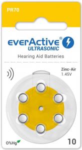 EverActive Bateria do aparatów słuchowych PR70 6 szt. 1