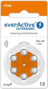 EverActive Bateria do aparatów słuchowych PR48 6 szt. 1