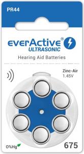 EverActive Bateria do aparatów słuchowych PR44 6 szt. 1