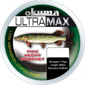 Okuma Ultramax 2oz Pike 680m 15lbs 7.7kg 0.30mm Green (19169) 1