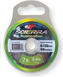 Scierra FC Tippet Material 0.123mm 2.4lb/1.1kg 50m (54154) 1