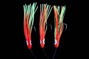 Ron Thompson Rig10 Octopus 10cm Red/Yellow 0.60mm 2 #3/0 Hooks (42613) 1