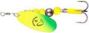 Savage Gear Caviar Spinner #4 18g Yellow / Chartreuse (43629) 1