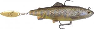 Savage Gear 4D Trout Spin Shad 11cm 40g MS Dark Brown Trout (57416) 1