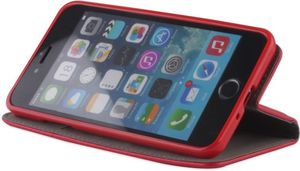 Etui portfl Flip Magnet HUAWEI Y5 2018 czerwone 2