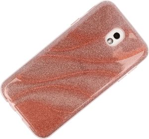 Etui Wave glitter SAMSUNG J5 2017 różowe 2