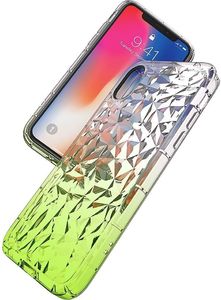 Etui Diamond Ombre Huawei Mate 10 Lite limonkowe 2