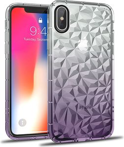 Etui Diamond Ombre Lg K10 2018 fioletowe 1