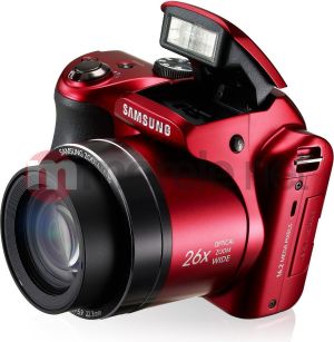 Aparat cyfrowy Samsung WB100 Czerwony 3