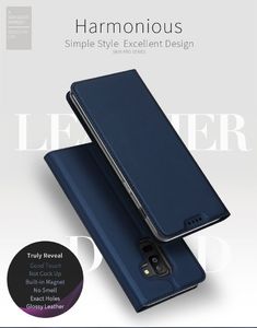 Dux Ducis Etui Dux Ducis skin leather HUAWEI P SMART+ granatowe 6