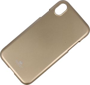 Mercury Goospery Etui Jelly Mercury IPHONE XR 6.1' złote 2