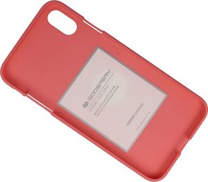 Mercury Goospery Etui Soft Jelly IPHONE XS MAX jasno różowe 3