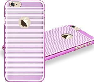 X-FITTED Etui X-FITTED Hard IPHONE 6/6S Zebra różowe P6LDP 7