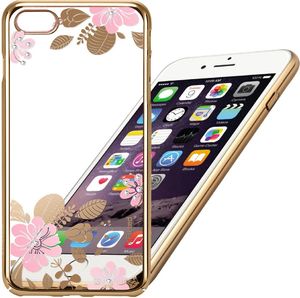 X-FITTED Etui X-FITTED Swarovski IPHONE 6+ Pinkflora złote PPYSP 5
