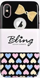 X-FITTED Etui X-FITTED metal bownknot IPHONE 8 heart bling secret 7SJSX 1