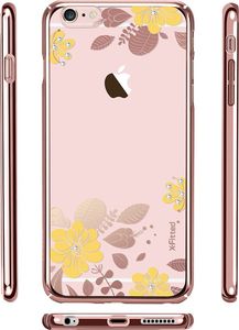 X-FITTED Etui X-FITTED Swarovski IPHONE 6+ Yellowflower różowe PPYSY 4