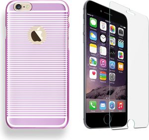 X-FITTED Etui X-FITTED Hard IPHONE 6+ Zebra różowe PPLDP 2