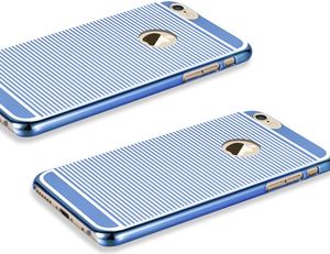 X-FITTED Etui X-FITTED Hard case IPHONE 6+ Zebra niebieskie PPLDL 5