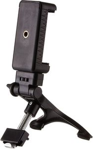 Hurtel samochodowy z gwintem 1/4'' cala na telefon kamerę do kratki wentylacyjnej czarny 3