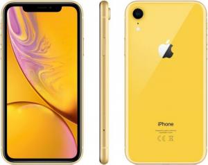 Smartfon Apple iPhone XR 3/128GB Dual SIM Żółty  (MH7P3PM/A) 4