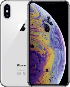 Smartfon Apple iPhone XS 4/64GB Dual SIM Srebrny  (MT9F2PM/A) 1