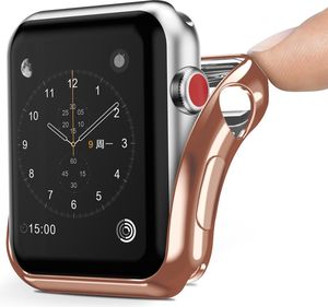 Dux Ducis Etui żelowe złote Apple Watch seria 2/3 42 mm 1