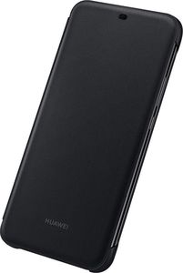 Huawei Huawei Wallet Cover etui kabura bookcase z kieszonką na kartę Huawei Mate 20 Lite czarny (51992567) 1
