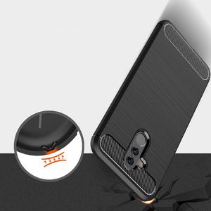 Hurtel Carbon Case elastyczne etui pokrowiec Huawei Mate 20 Lite czarny 6