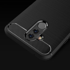 Hurtel Carbon Case elastyczne etui pokrowiec Huawei Mate 20 Lite czarny 9