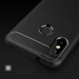 Hurtel Carbon Case elastyczne etui pokrowiec Xiaomi Mi A2 / Mi 6X czarny 8