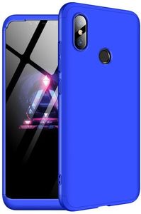 Hurtel 360 Protection etui na całą obudowę przód + tył Xiaomi Mi 8 niebieski 1