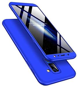 Hurtel 360 Protection etui na całą obudowę przód + tył Samsung Galaxy A6 Plus 2018 A605 niebieski 1