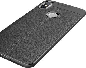 Hurtel Litchi Pattern elastyczne etui pokrowiec Xiaomi Redmi S2 niebieski 4