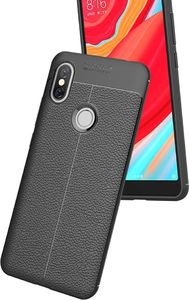 Hurtel Litchi Pattern elastyczne etui pokrowiec Xiaomi Redmi S2 niebieski 8