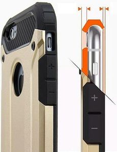 Hurtel Hybrid Armor pancerne hybrydowe etui pokrowiec Xiaomi Redmi S2 złoty 11