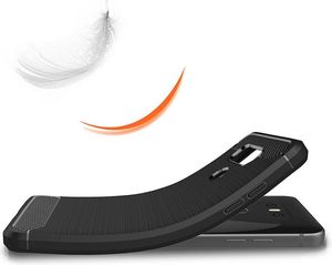 Hurtel Etui LG G6 H870 Carbon Case elastyczne pokrowiec czarny 3