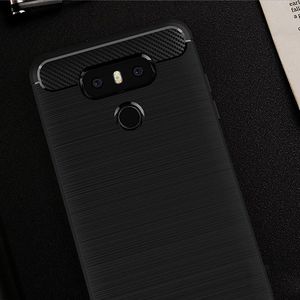 Hurtel Etui LG G6 H870 Carbon Case elastyczne pokrowiec czarny 6