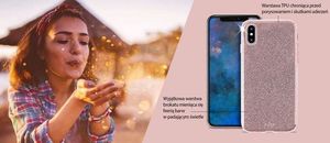 Puro PURO Glitter Shine Cover - Etui iPhone XR (Rose Gold) 3