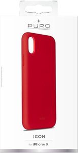 Puro PURO ICON Cover - Etui iPhone XR (czerwony) Limited edition 9
