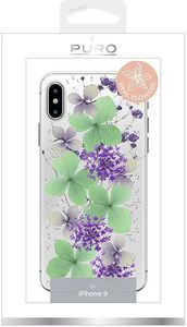 Puro Etui Glam Hippie Chic Cover iPhone XR zielone 4