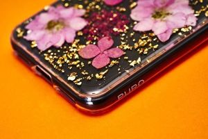 Puro Etui Glam Hippie Chic Cover iPhone XR zielone 7