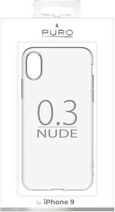 Puro Etui 0.3 Nude iPhone XR przezroczyste 3