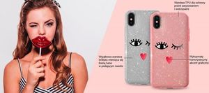 Puro Etui Glitter Eyes Shine Cover P20 Lite Silver Limited edition 2