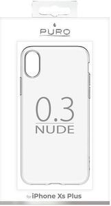 Puro PURO 0.3 Nude - Etui iPhone Xs Max (przezroczysty) 3
