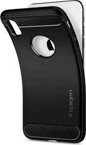 Spigen Nakładka Rugged Armor do Apple iPhone XR czarna (064CS24871) 5