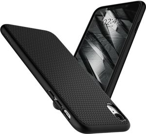 Spigen Nakładka Liquid Air do Apple iPhone XR czarna (064CS24872) 2